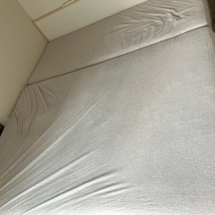 無印良品　脚付きマットレス　ポケットコイル　MUJI ベッド　セミダブルの画像