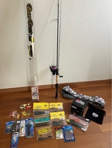 バス釣り ロッド リール セット売り