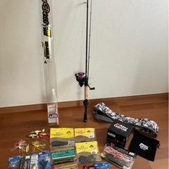 バス釣り ロッド リール セット売り