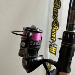 バス釣り ロッド リール セット売りの画像