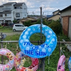 【お話中】子供用浮き輪　記名ありの画像