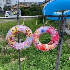 【お話中】子供用浮き輪　記名あり