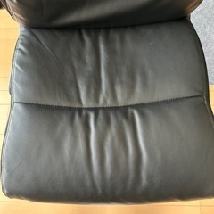 ニトリ　ワークチェア(クロウド MC BK)の画像