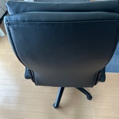 ニトリ　ワークチェア(クロウド MC BK)の画像