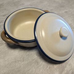 【1〜2人前用】陶器のお鍋【中古】