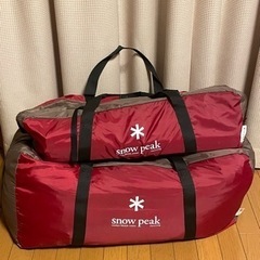 美品！テント　スノーピーク　ランドロック　IGTアイアンテーブル...