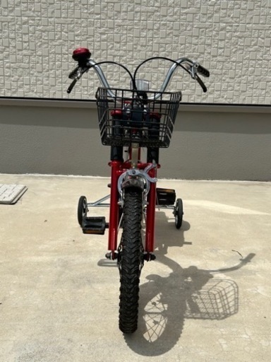 キャデラック子ども用自転車16インチ補助輪付き