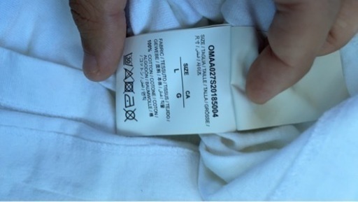 off-white Tシャツ　Lサイズ