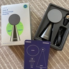 スマホ充電器☆マグネティック ワイヤレス チャージャーの画像