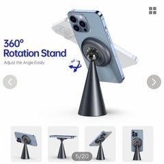スマホ充電器☆マグネティック ワイヤレス チャージャーの画像