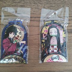 鬼滅の刃：リールキーホルダー　2個セット