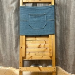 ①ローチェア/キャンプ/簡易組立の画像