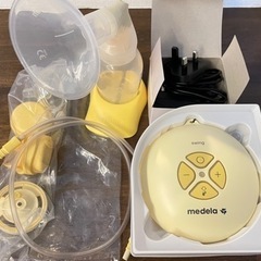 美品　メデラ　電動搾乳機の画像