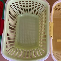 【売約済】ランドリーバスケット　３点セットの画像