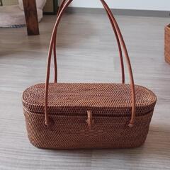 ハンドバッグ アタ製品バリ島