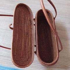 ハンドバッグ アタ製品バリ島の画像