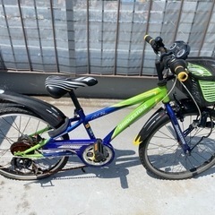 男の子向け自転車　修理必要