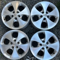 トヨタ純正タイヤアルミホイール アルファード 10系 17×7J...