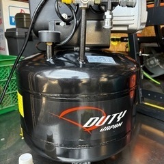 DUTY JAPAN コンプレッサー　横型３馬力４０Ｌ 作動品エ...