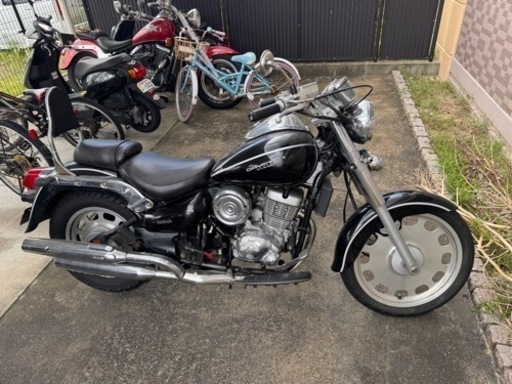 2日間限定値下げ！ディスター125 ピンクナンバーアメリカン！