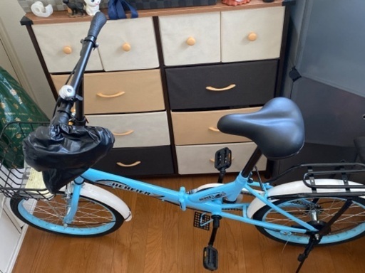 折りたたみ自転車　ギア無し  引取り限定