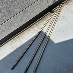 物干し竿３本