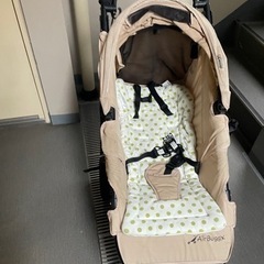 エアバギー　ベビーカー　ブレーキ