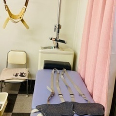 腰頸の牽引機