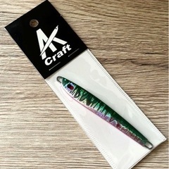 新品☆AK craftマリ40☆グリーンピンク☆メタルジグ