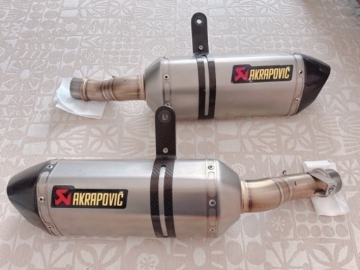 美品★アクラボビッチAKRAPOVIC★スリップオン★忍者★NINJA1000★