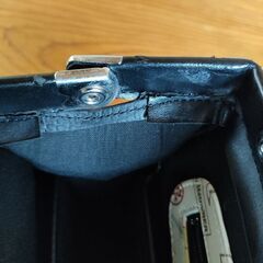 鍵付き カステルバジャック　クロコ柄セカンドバッグの画像