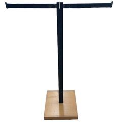 【REGASTOCK 川崎店】アイアン T字 ハンガーラック 伸縮 店舗什器 陳列 角パイプの画像