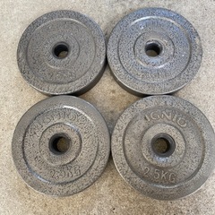 IGNIO バーベルプレート2.5kg×4枚