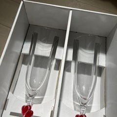 新品未使用　シャンパングラスの画像