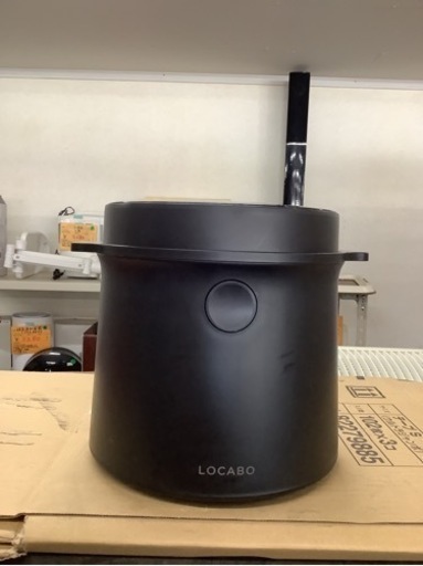 LOCABO ロカボ 糖質カット炊飯器 (2合まで糖質カット炊き 通常炊き5合まで) JM-C20E-B ブラック　　リサイクルショッ