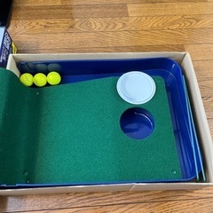 ゴルフ　パター練習の画像