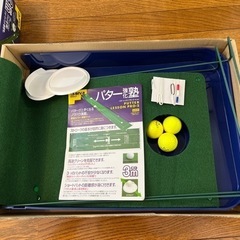 ゴルフ　パター練習の画像
