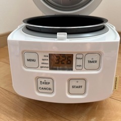 3合炊き　炊飯器　美品の画像