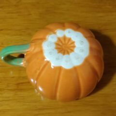 カボチャ型　マグカップの画像