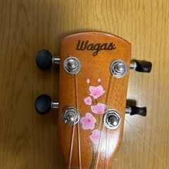 【決まりました】トラベルウクレレ　マホガニー単板　桜　の画像