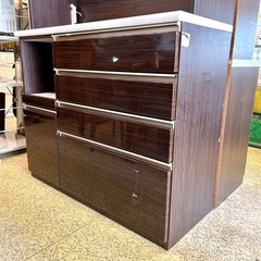 《売約済》【池上店】 ニトリ Nitori キッチンボード 食器棚　システムボード レンジボード キッチン 収納 大型 ファミリー 🚚運搬無料エリア有 / 大田区 リサイクルショップ ランバールーム 池上店 ◀︎ 池上駅 大森駅 蒲田駅 最寄りの画像