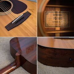 【お取置き中】YAMAHA FG-160 1972年　FG sound !!の画像