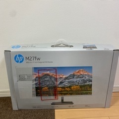HPモニター M27fw 27インチ  箱付きの画像