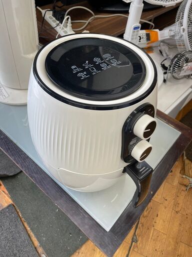 ノンフライヤー　No.10402　オークロンマーケティング　2022年製　KRF-601WH【リサイクルショップどりーむ鹿大前店】