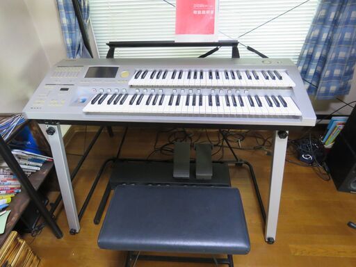 エレクトーン　YAMAHA 　DDK-7一式とTASCAM VL-X5スタジオ用スピーカー左右