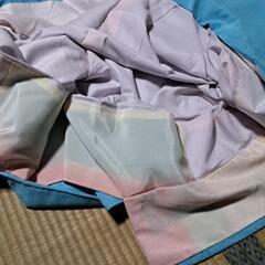着物　ブルーの画像