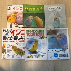 セキセイインコ　図鑑　本　セット