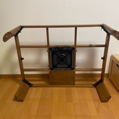 お話中　家具調　こたつ　テーブルの画像