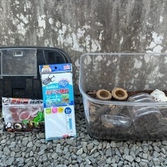 カブトムシ飼育ケース、他