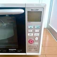 SHARP 電子レンジ　■型番■  RE-S205-W　オーブンレンジ 20Lホワイトの画像